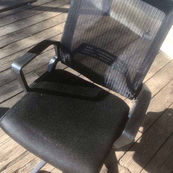 Bradley Executive Leather Office Chair, Parthenon Temple  Office Chair
